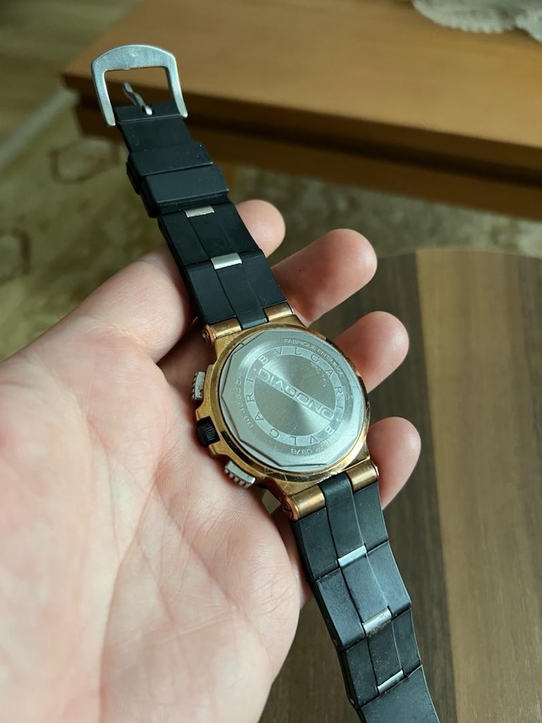 BVLGARİ SAAT DİAGONO 44 MM SORUNSUZ UYGUN FİYAT…. - 4