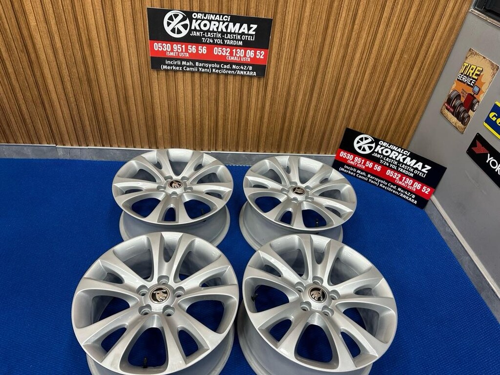 ORİJİNAL17 SKODA OCTAVYA SÜPER B KAROQ - 8
