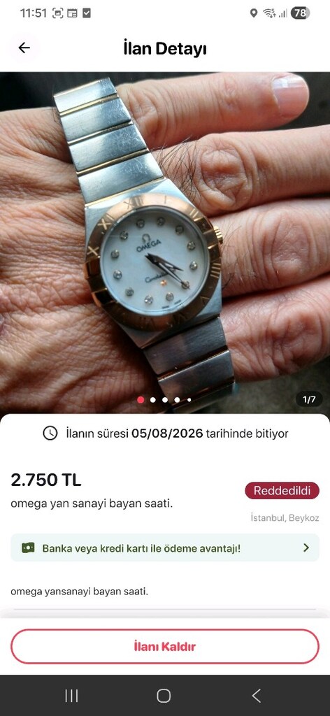 omega bayan saati - 2