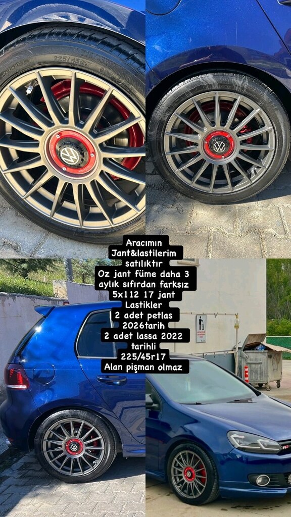 17 İNÇ 5X112 ÖZ ÇELİK JANT TAKIMI - 2