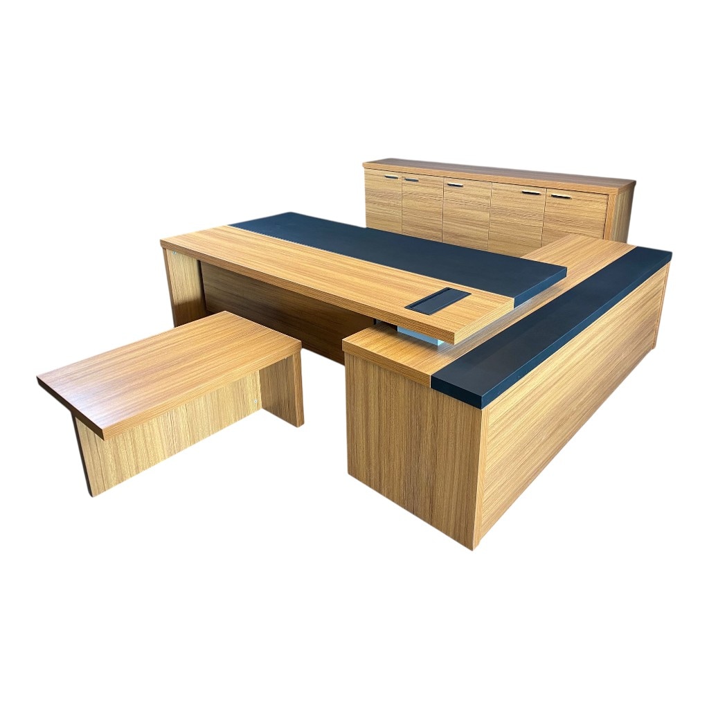 ATOM OFİS - ART TEAK MAKAM TAKIMI - 160cm (2 YIL GARANTİ) - 3