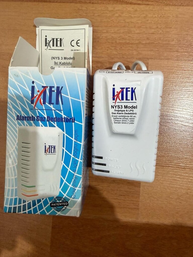 Tork gaz ventili ve iztek sismik gaz kesme ve iztek gaz dedektörü - 7