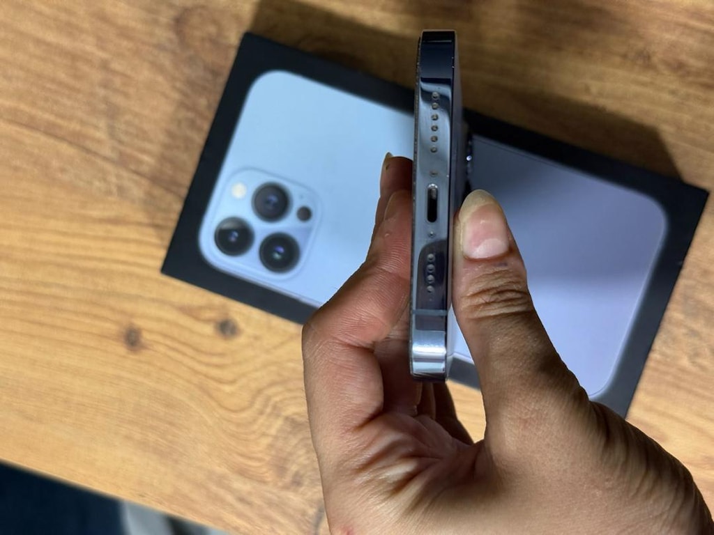 İPHONE 13 PRO MAX 128 GB MAVİ RENK YURTİÇİ PİL SAĞLIĞI 78 - 7