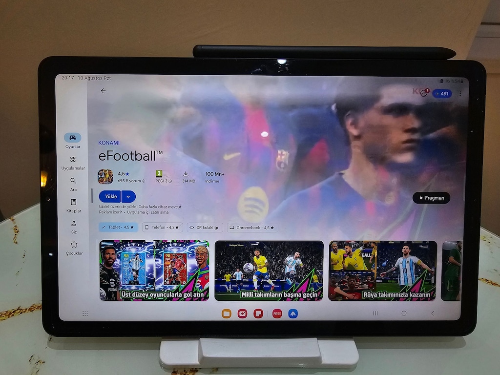 Samsung Galaxy Tab S6 Lite – S Pen Kalemli – Tertemiz - 7