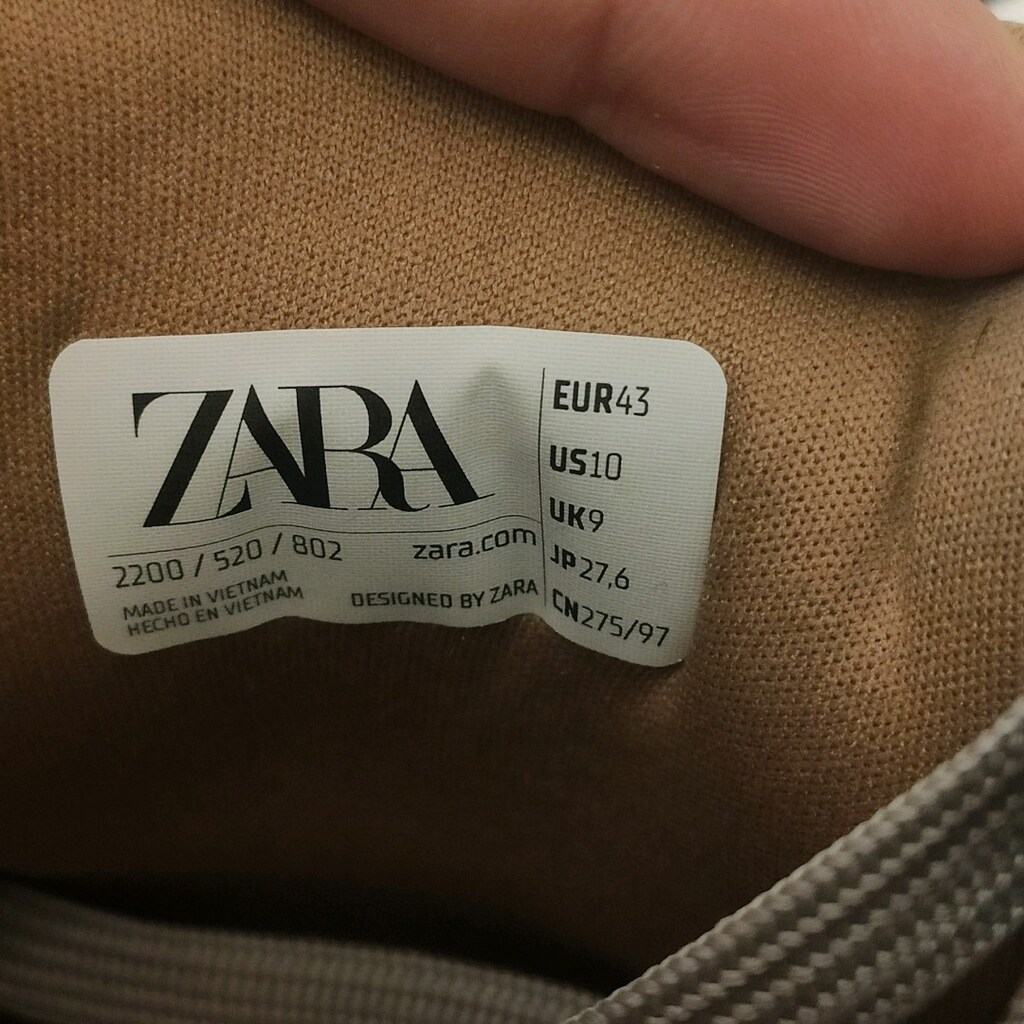 zara erkek ayakkabı 43 numara - 6