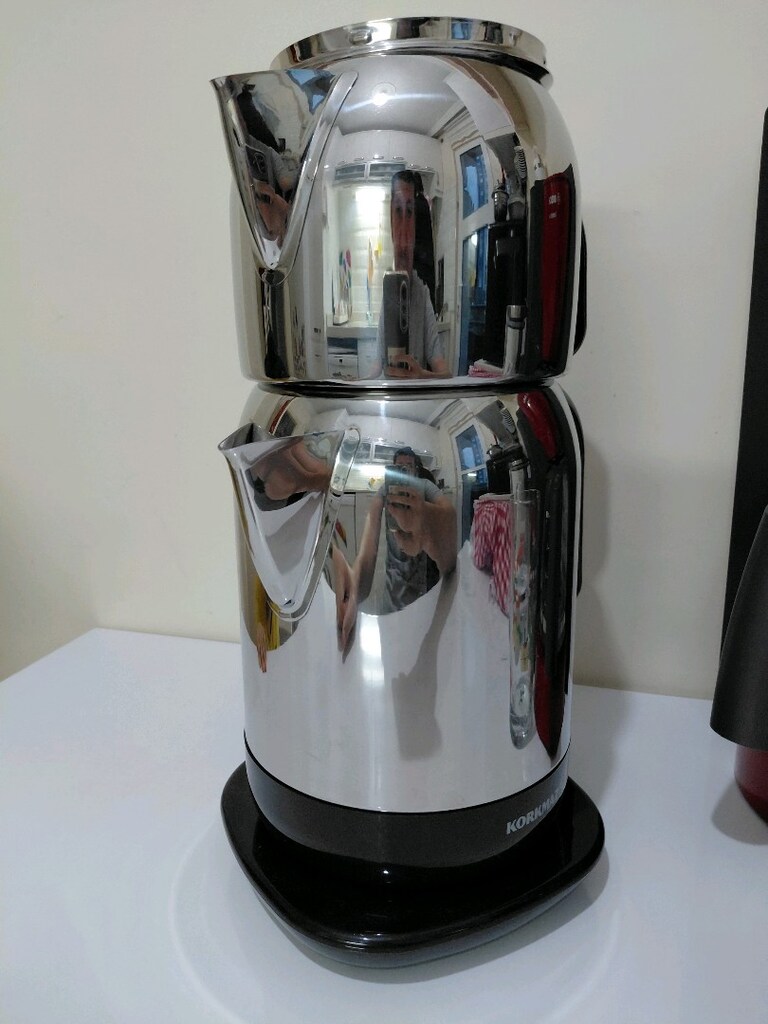 KORKMAZ DEMTEZ ELEKTİRİKLİ ÇAYDANLIK İNOX - 3