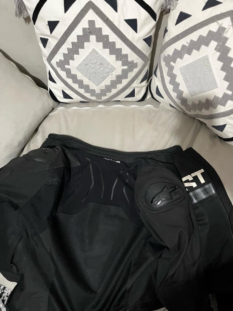 Alpinestars SMX Air Korumalı Motosiklet Montu Siyah - 5