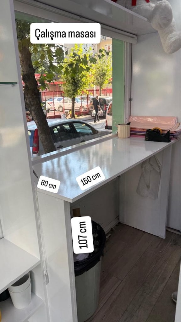 Çiçekçi rafları ön banko - 2