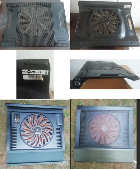 Laptop için Thermaltake led fan pedi ve xıgmatik hvc-199 aliminyum ped