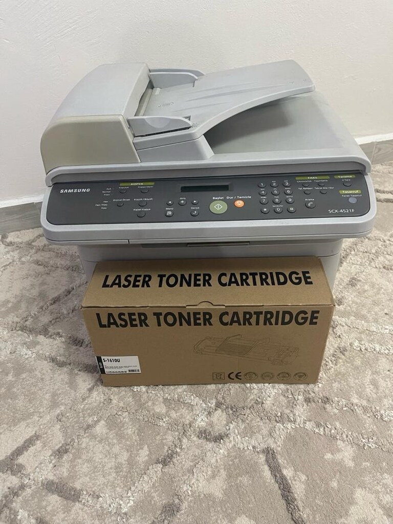 Samsung Scx-4521F Lazerli Toner Fax Yazıcı Tarıyıcı Fotokopi - 10