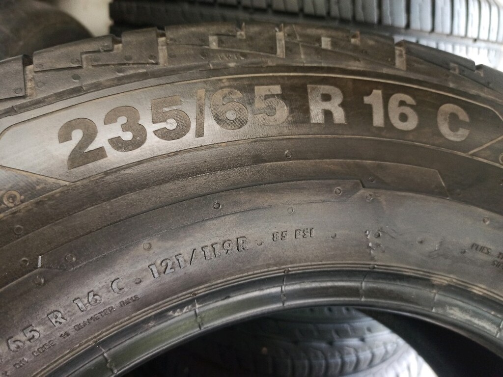 235 65 16 C CONTİNENTAL 2 ADET SIFIR AYARINDA 2024 TARİH - 5