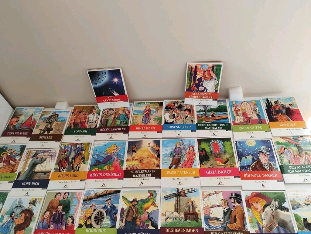 HİKAYE ÇOCUK KLASİKLRİ SEÇME 30 ADET KİTAP KUTUDA - 5
