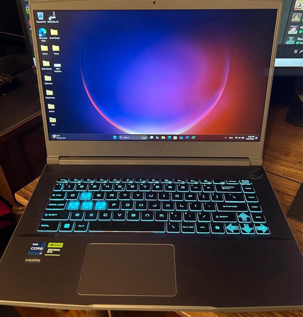 Msi thin15 İ5 Rtx 3050 vatan pc alındı garantili