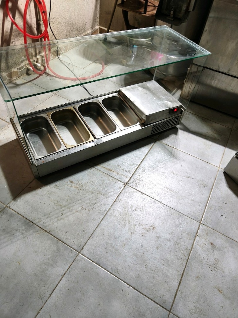 salat bar dolabı set üstü - 4