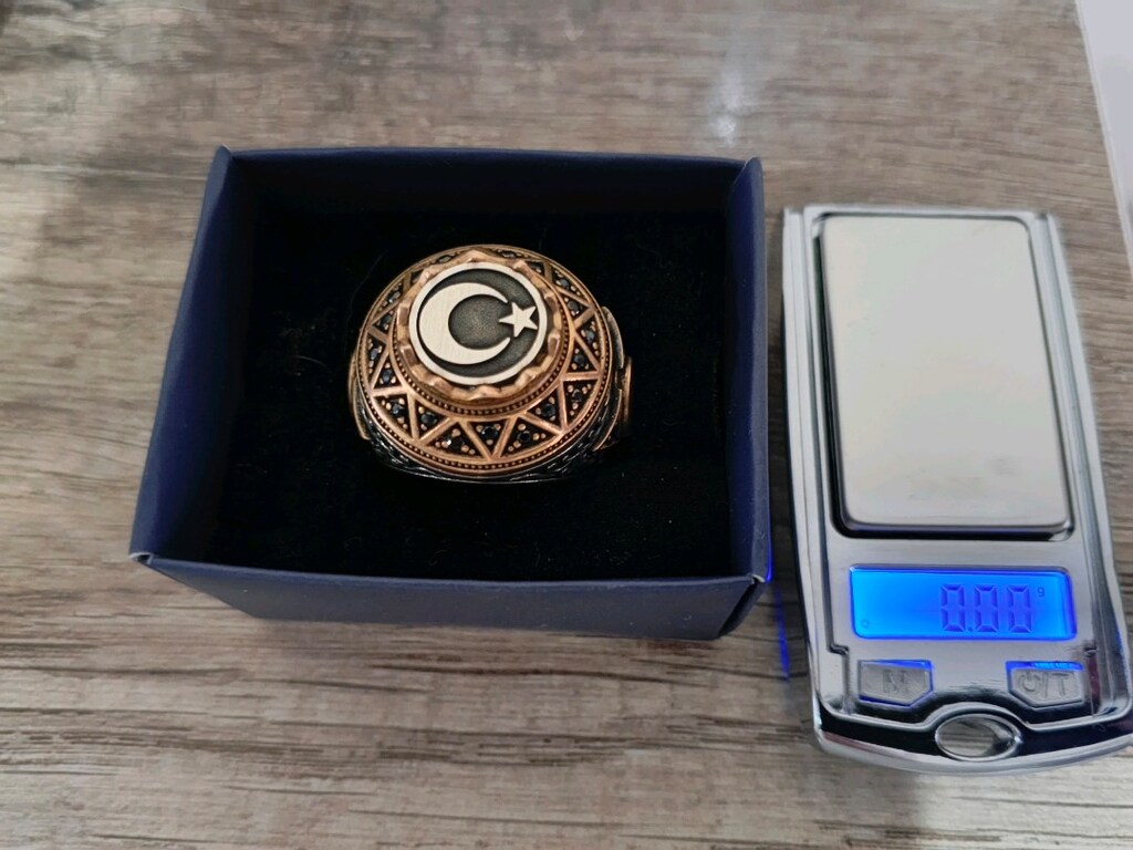 zorbey patentli gümüş yüzük - 2