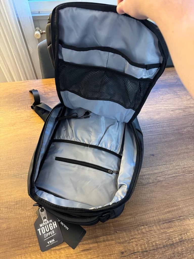 Mark Ryden Compacto Pro Çift Bölmeli Laptop Sırt Çantası MR9031Y_SJ00 — görsel 3/6