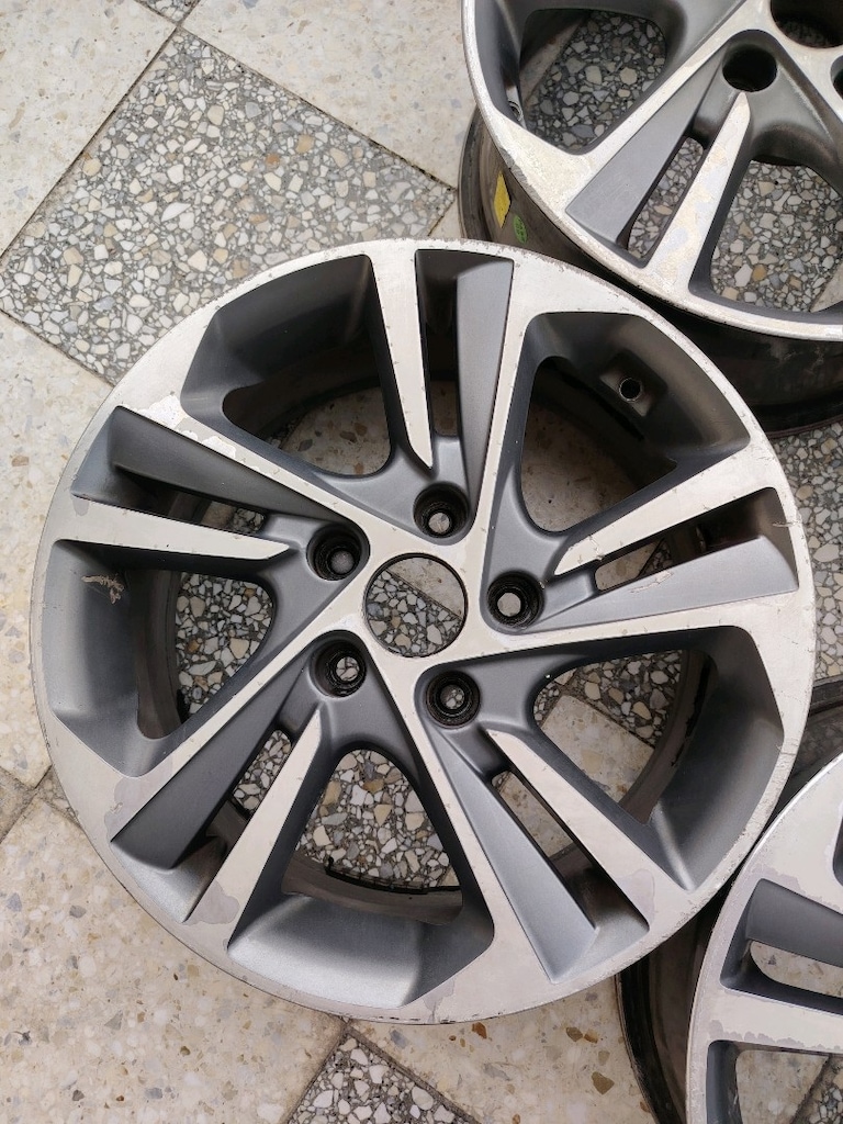 Orjinal Hyundai Elantra çelik jant 16inc 5x114.3 sorunsuz temiz jant - 5