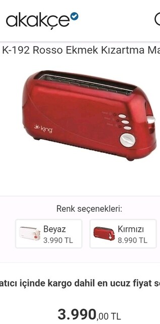 Ekmek kızartma makinesi