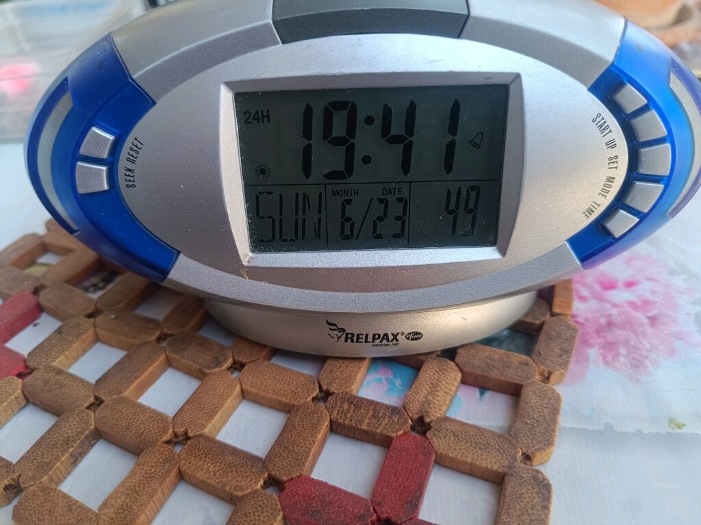 alarm li tarihli dijital Saat - 5