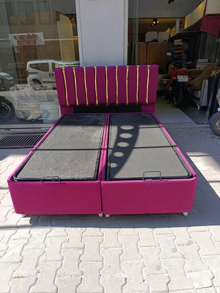 çift kişilik baza yatak başlık - 6