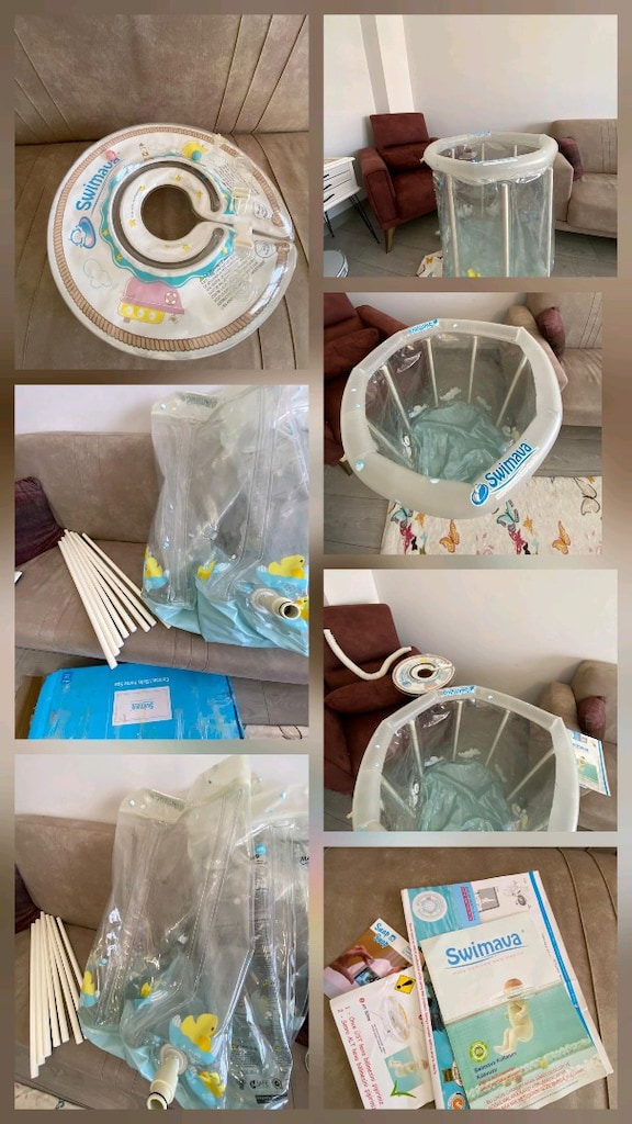swimawa bebek spa havuzu ve boyun simidi - 4