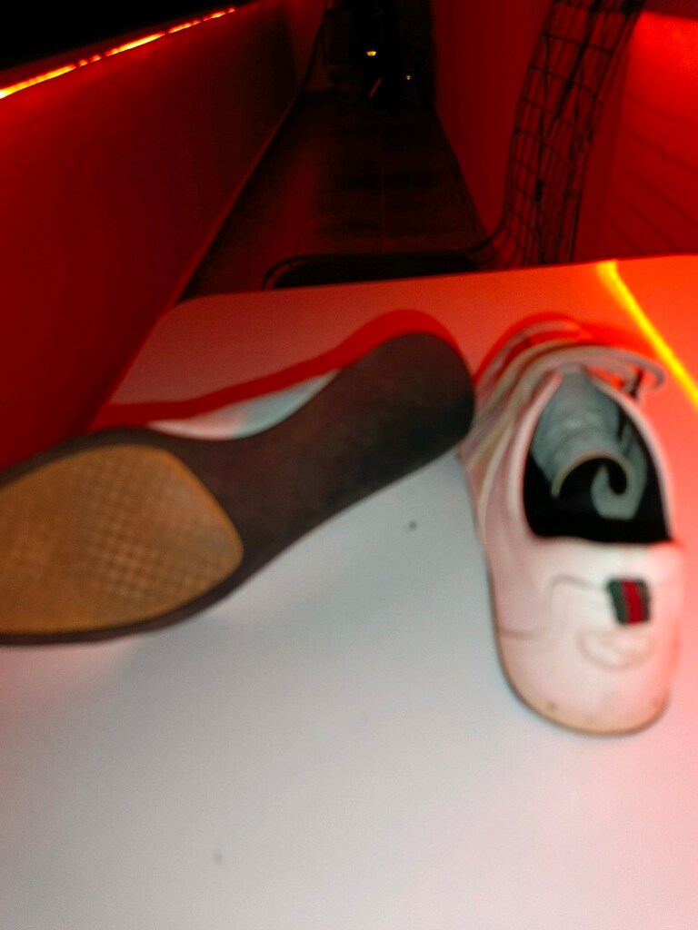 Gucci Vintage Beyaz Deri Cırt Cırtlı Spor Ayakkabı - 41 Numara ( - 2