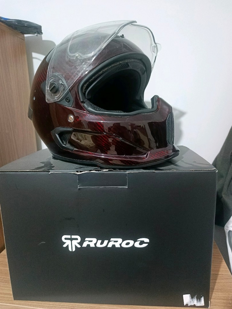 Ruroc karbonfiber kask Atls 4.0 - 4