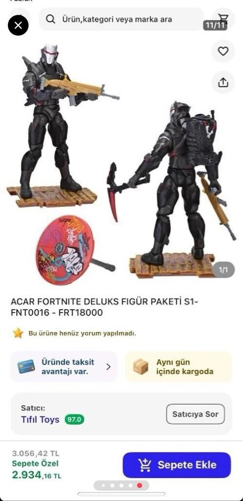 FORTNITE DELUKS FIGÜR PAKETİ S1-FNT0016 - FRT18000Fortnite Delüks - 7
