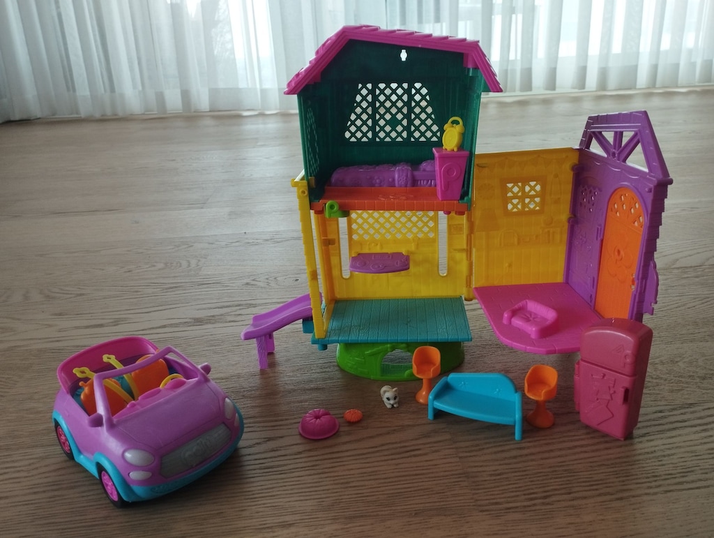 Polly Pocket Eğlence Evi ve Arabası - 6