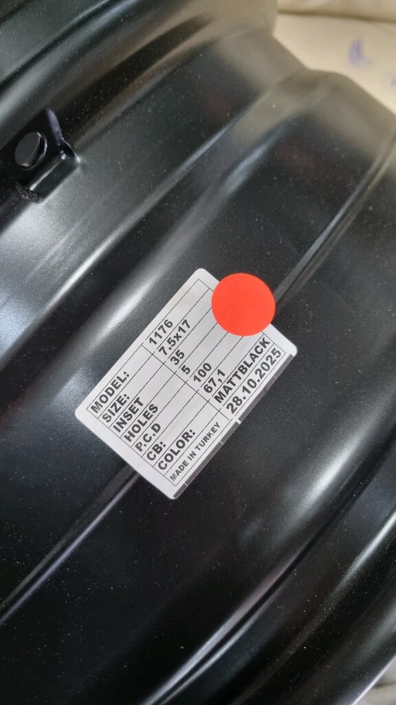 AYDİLEK JANT LASTİK PLUS SİFİR 17 5x100 UYUMLU SPARCO JANT TAKİMİ TAKI - 5