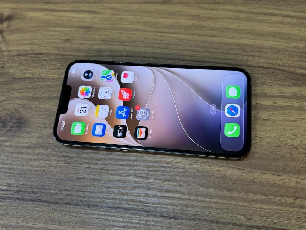 İHONE 13 PRO MAX 128 GB YURTİÇİ PİL 90 FATURALI DEĞİŞENSİZ - 5