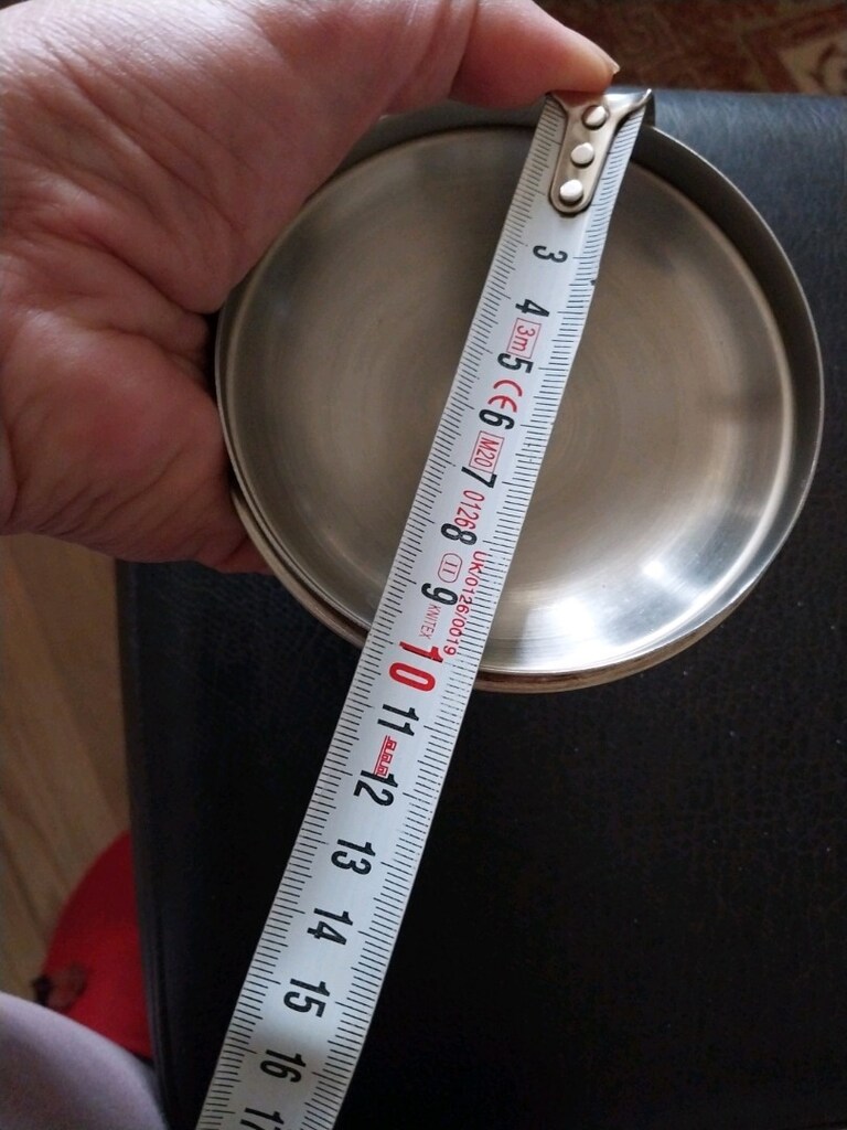 10 cm Çelik Demlik Kapağı2 Adet - 12