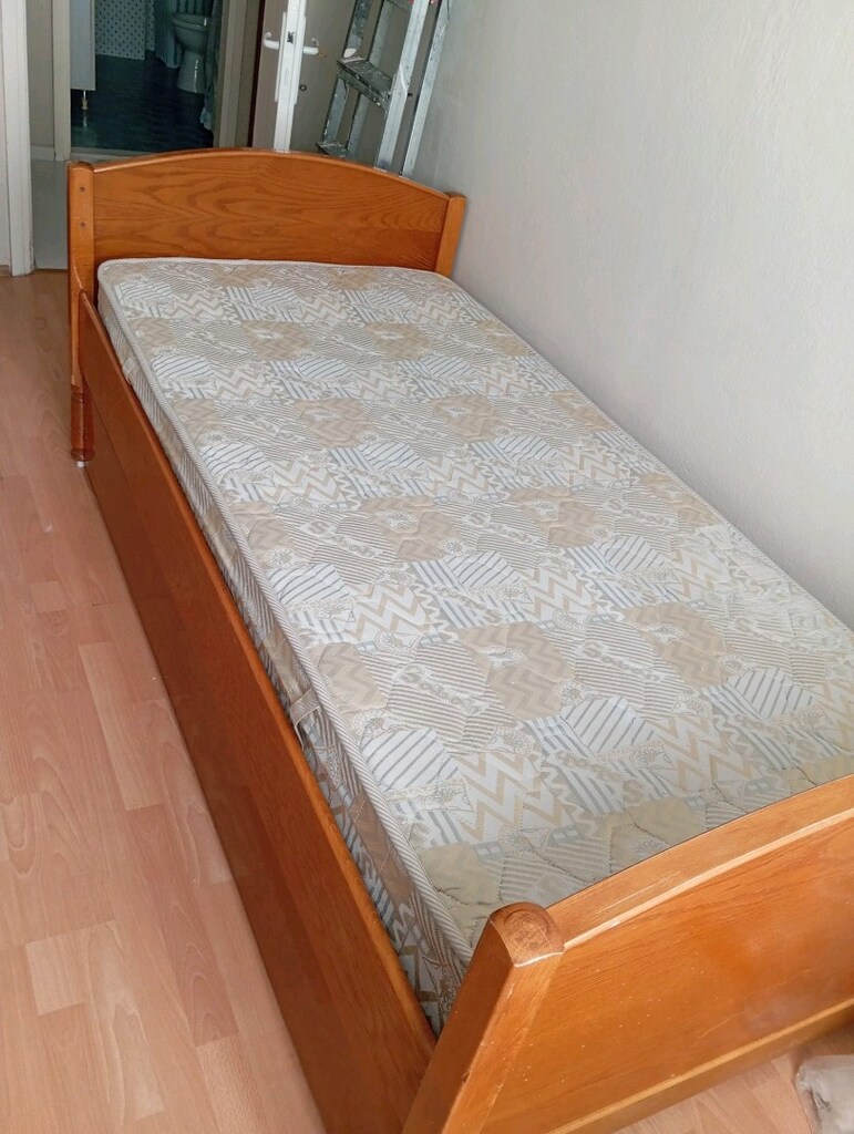 tek kişilik karyola ve yatağı uygun fiyat buca heykel - 2