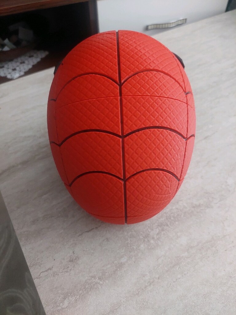 3d örümcek adam maskesi - 8