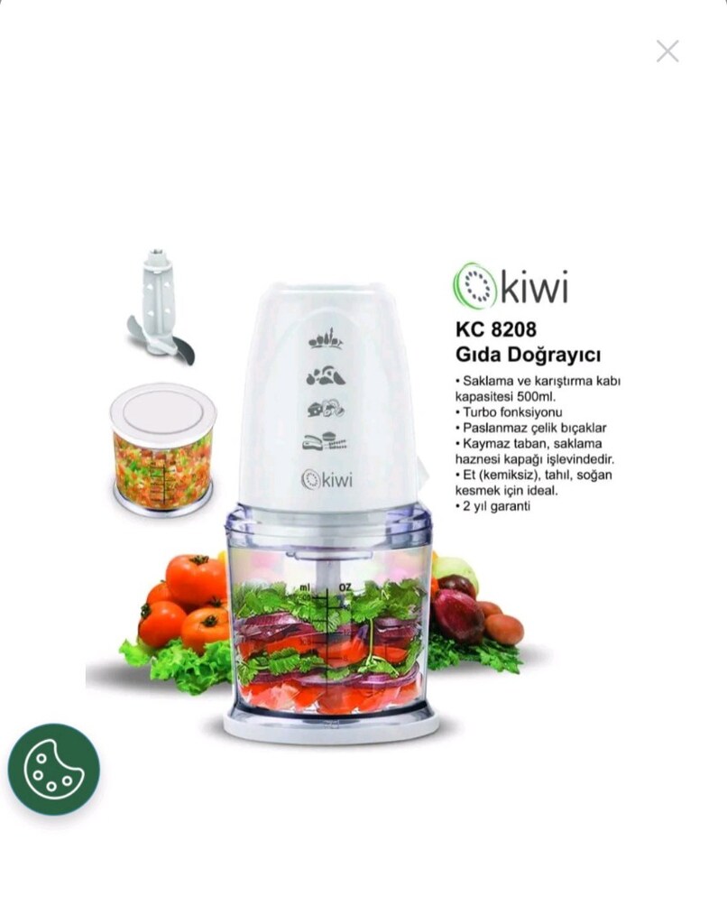 Kiwi KC-8209-Doğrayıcı Rondo - 6