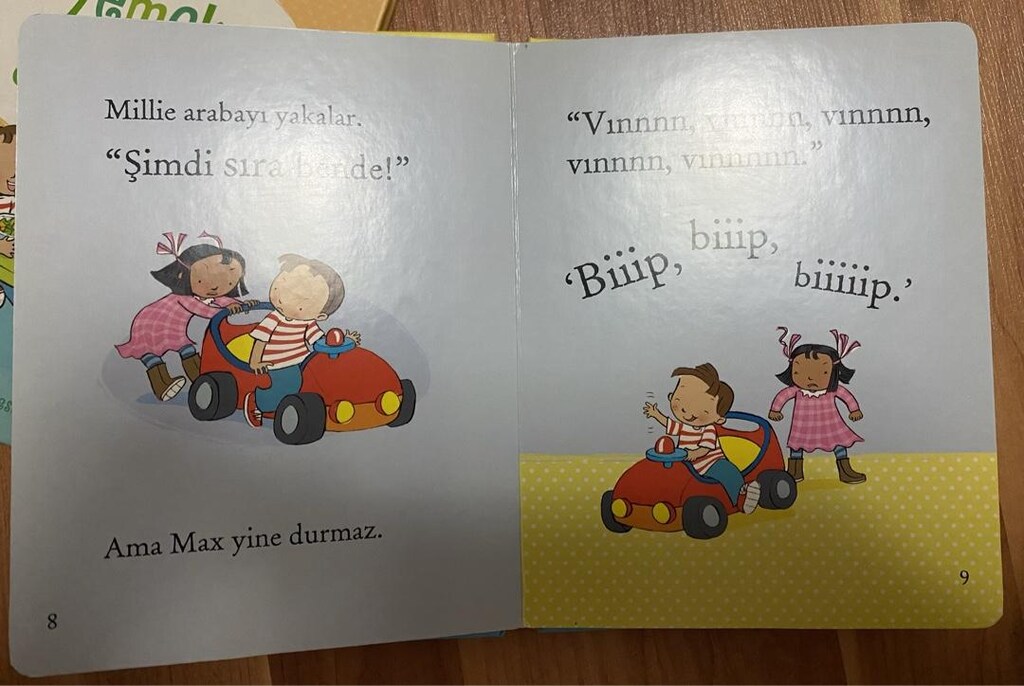 Max ve Millie Mikado Yayınları Kalın Kapaklı ve sayfalı - 2