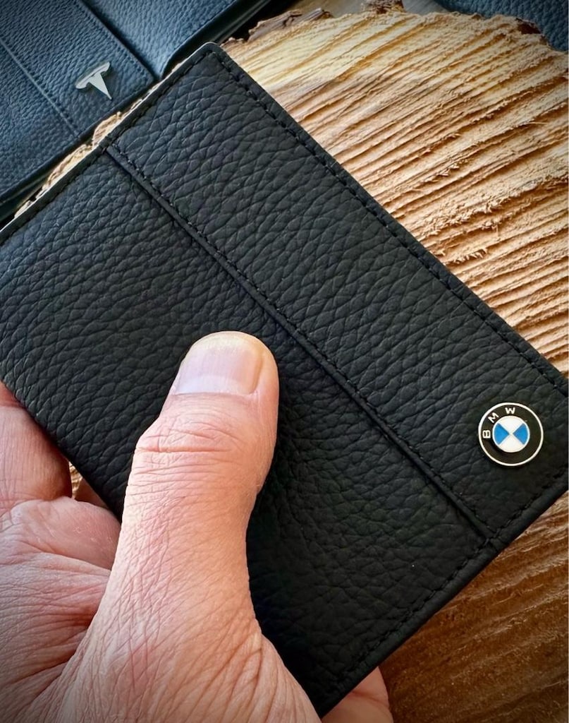 BMW Deri Ruhsat Kabı Cüzdanı. Orjinal Deri. - 11
