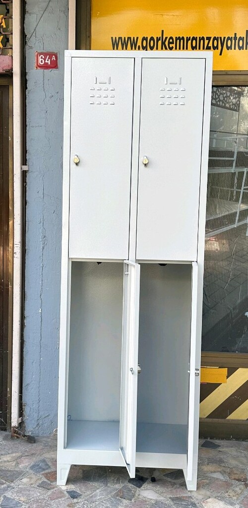 4 KAPILI METAL SOYUNMA DOLABI ÜCRETSİZ TESLİMAT - 2