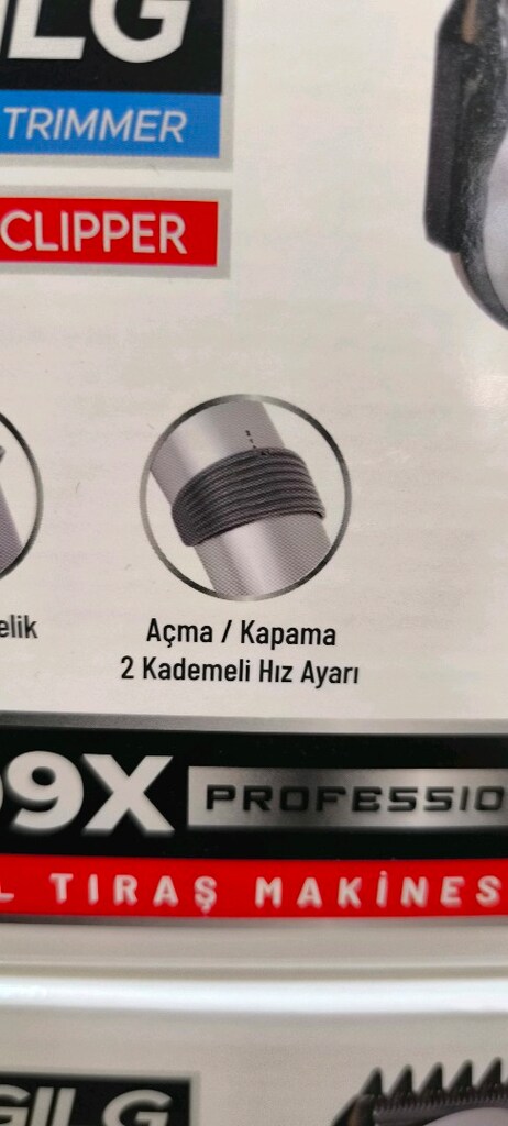 süper saç sakal tıraş Makinesi - 6
