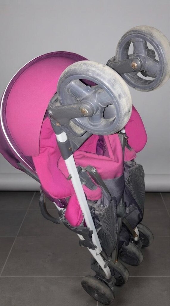 Kraft London XL Pembe Baston Bebek Arabası - 2
