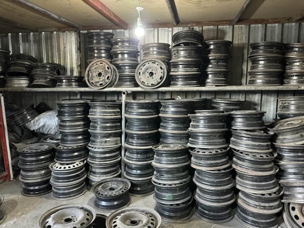 15 JANT 5X112 VW JETTA GOLF PASSAT KARA-DEMİR-SAC JANT TAKIM - 2