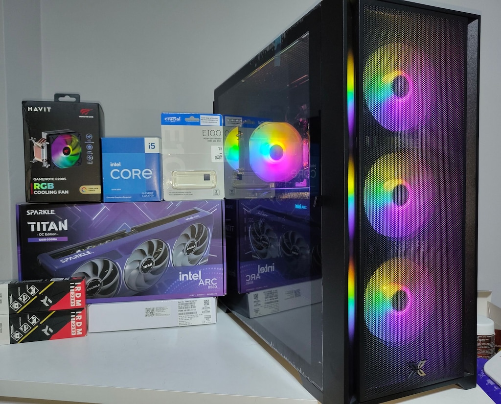 Bilgisayar Oyun Bilgisayarı Gaming PC - i5 13400F - Arc B580