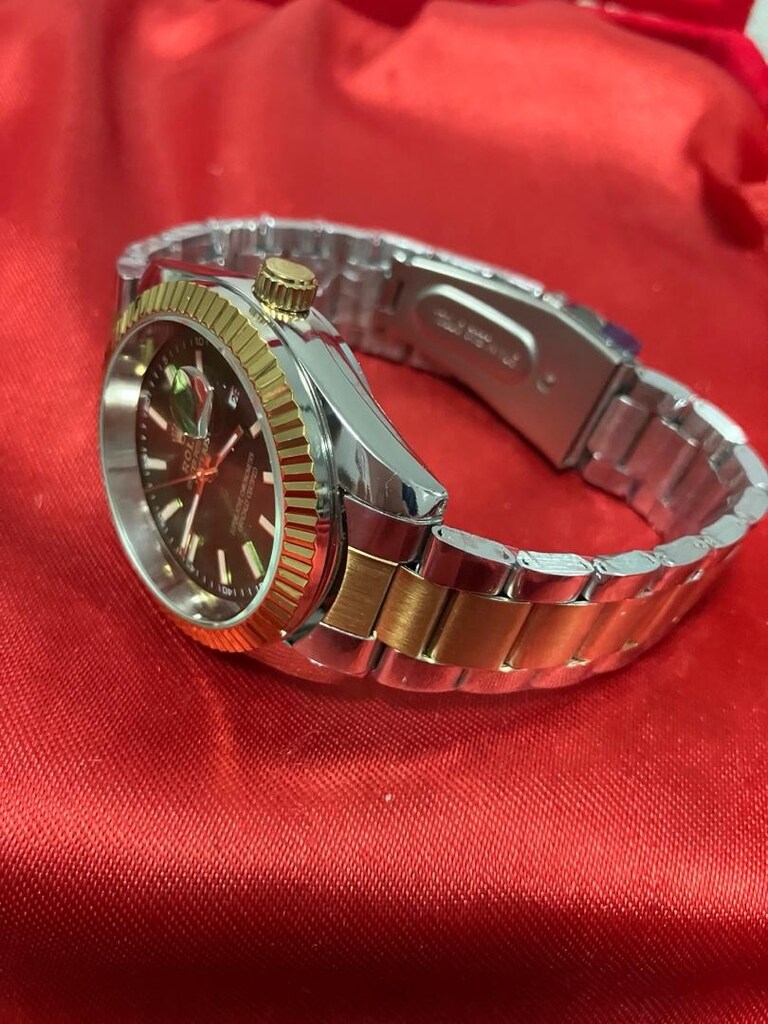 Rolex Oyster Perpetual Datejust Yeşil yarı otomatik erkek saat… - 5