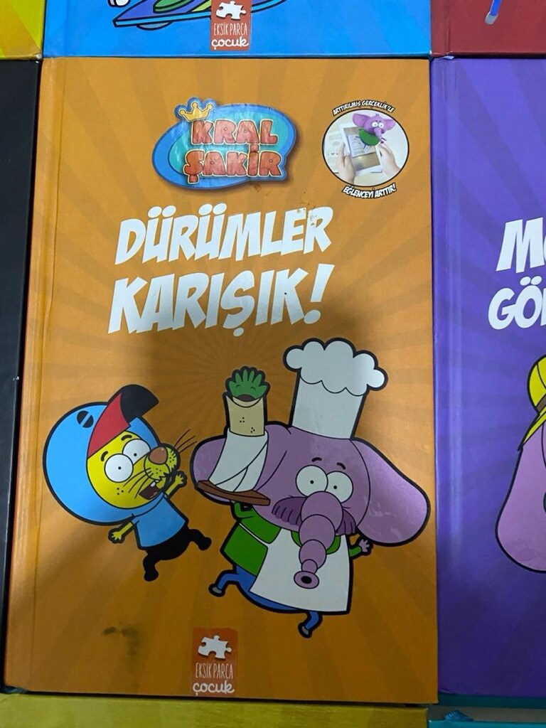 SIFIR ORIJINAL Kral Şakir kitapları 1-11 (Tane fiyatı) - 11