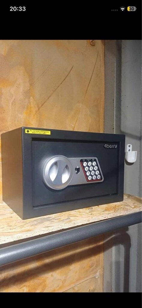 dijital elektronik anahtarlı çelik kasa orta boy - 2