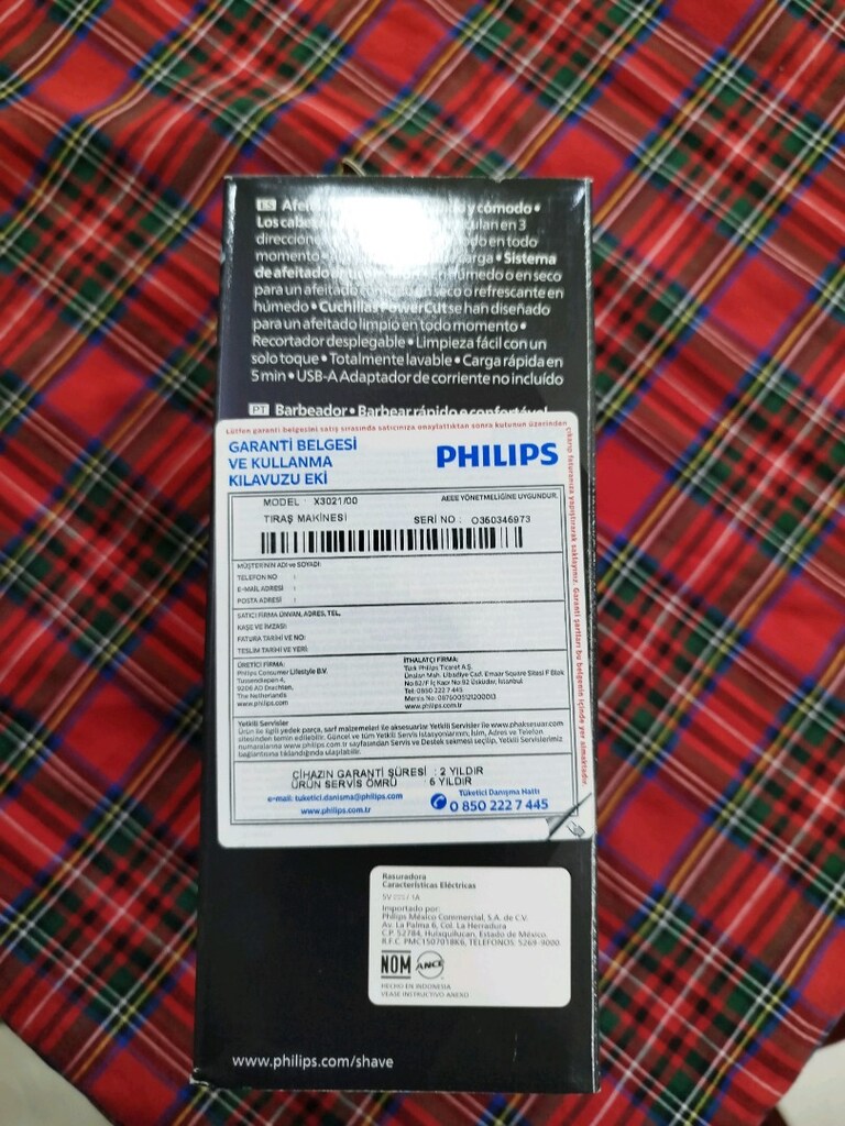 PHİLİPS SHAVER 3000X SERİES YIKANABİLİR BAŞLIKLI ERKEK TRAŞ MAKİNESİ - 2