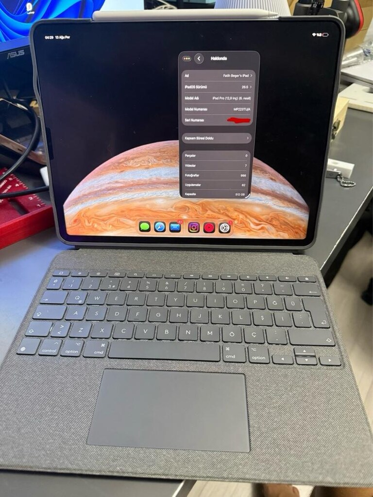 iPad Pro 12.9 512Gb M2 Cellular + Logitech Combo Touch+ Apple Pencil 2 - 2