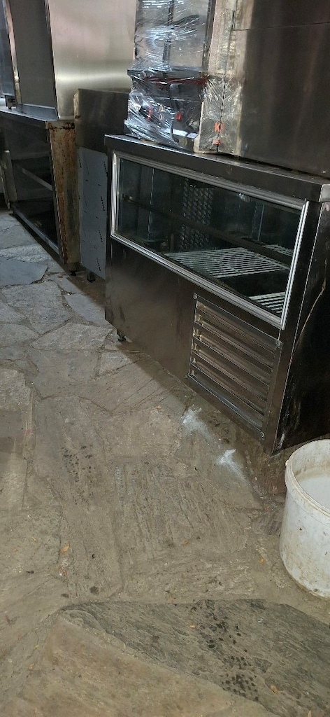 paslanmaz kebap buzfolabı camlı vitrinli çalışma tezg. kebap buzdolabı - 2