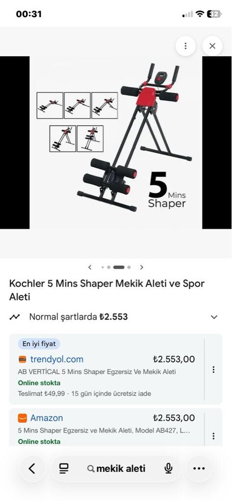 karın mekik aleti - 6
