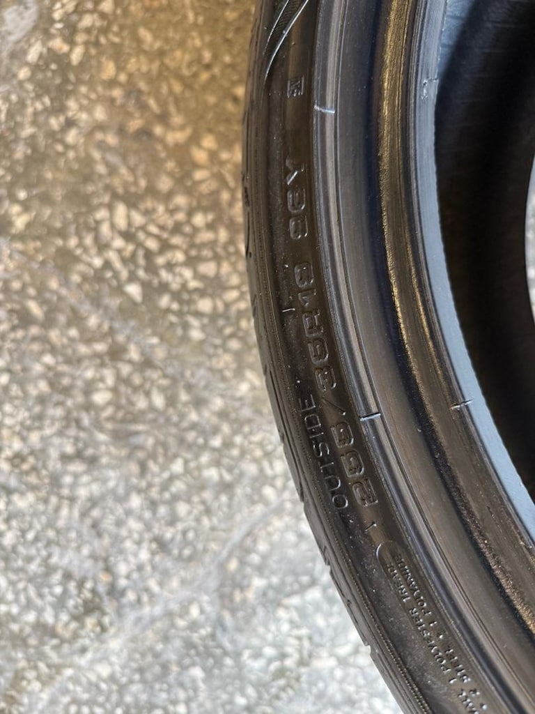 225 40 19 - 255 35 19 GOODYEAR RFT YAZ LASTİĞİ ÇOK İYİ DURUMDA - 9